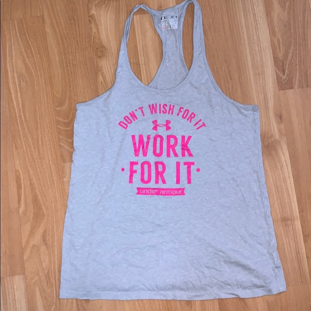 Under armour workout tank